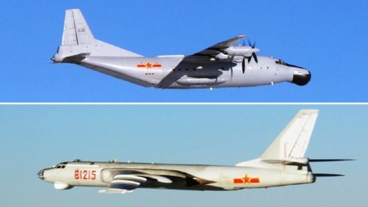 Máy bay quân sự Trung Quốc tăng cường áp sát không phận Nhật Bản